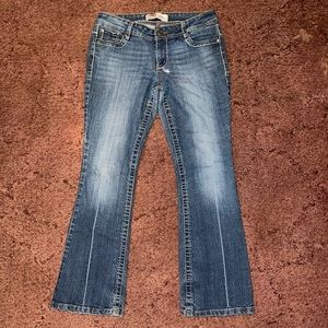 Y2K l.e.i. ashley low rise bootcut jeans